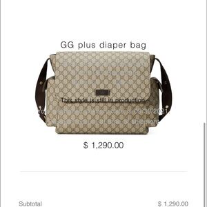 Gucci Beige and Brown GG diaper bag . Used but in great condition. Negotiable